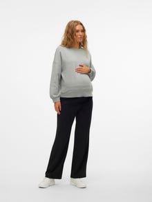 MAMA.LICIOUS Weiter Beinschnitt Hose -Black - 20021347