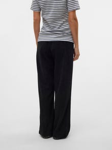 MAMA.LICIOUS Krój regularny Spodnie -Black - 20021389