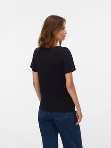 MAMA.LICIOUS Regular Fit O-hals T-skjorte -Pale Mauve - 20021488