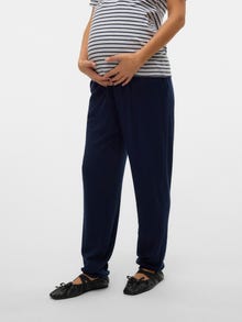 MAMA.LICIOUS Normal passform Byxor -Navy Blazer - 20021499