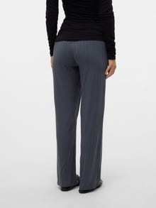 MAMA.LICIOUS Regular Fit Mid rise Trousers -Stormy Weather - 20021509