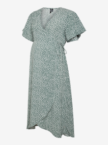 MAMA.LICIOUS VMMLIZA Maternity Dress -Dark Forest - 20021550
