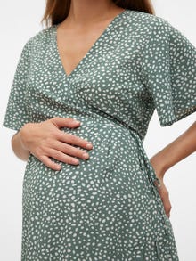 MAMA.LICIOUS VMMLIZA Maternity Dress -Dark Forest - 20021550