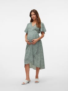 MAMA.LICIOUS VMMLIZA Maternity Dress -Dark Forest - 20021550