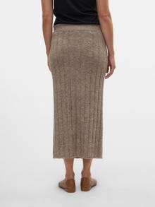 MAMA.LICIOUS Long skirt -Silver Mink - 20021588