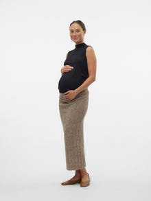 MAMA.LICIOUS Long skirt -Silver Mink - 20021588