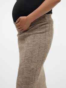MAMA.LICIOUS Long skirt -Silver Mink - 20021588