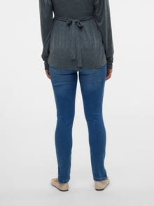 MAMA.LICIOUS Krój skinny Jeans -Medium Blue Denim - 20021655