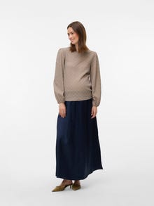 MAMA.LICIOUS Normal geschnitten Rundhals Top -Moon Rock - 20021720