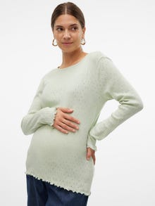 MAMA.LICIOUS Maternity-top -Sea Foam - 20021809