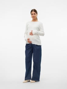 MAMA.LICIOUS Maternity-top -Bright White - 20021809
