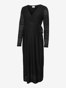 MAMA.LICIOUS MLANGIA Maternity Dress -Black - 20021830
