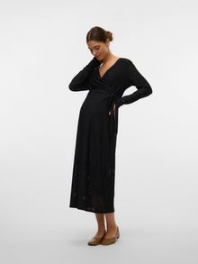MAMA.LICIOUS MLANGIA Maternity Dress -Black - 20021830