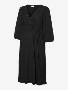 MAMA.LICIOUS MLCHARLENE Sukienka Ciążowa -Black - 20021832