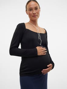 MAMA.LICIOUS Mamma-topp -Black - 20021847