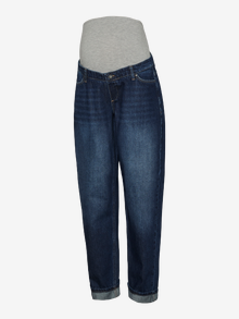 MAMA.LICIOUS Jeans Boyfriend Fit -Medium Blue Denim - 20022027