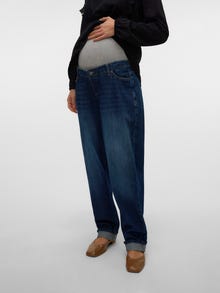 MAMA.LICIOUS Jeans Boyfriend Fit -Medium Blue Denim - 20022027