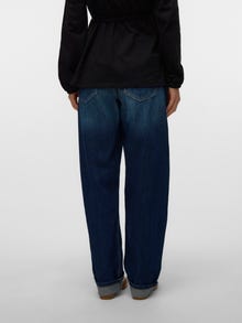 MAMA.LICIOUS Jeans Boyfriend Fit -Medium Blue Denim - 20022027