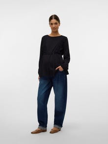 MAMA.LICIOUS Jeans Boyfriend Fit -Medium Blue Denim - 20022027