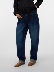 MAMA.LICIOUS Jeans Boyfriend Fit -Medium Blue Denim - 20022027