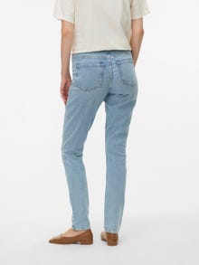 MAMA.LICIOUS Jeans Regular Fit -Light Blue Denim - 20022029