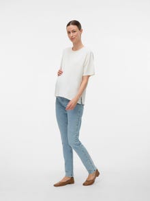 MAMA.LICIOUS Jeans Regular Fit -Light Blue Denim - 20022029