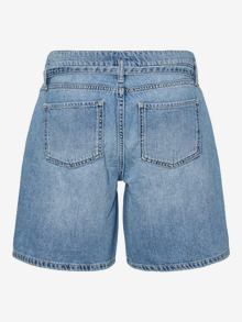 MAMA.LICIOUS Luźno dopasowane Szorty -Light Blue Denim - 20022032