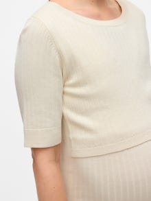 MAMA.LICIOUS MLNEWSIV Vestido de Maternidad -Birch - 20022037