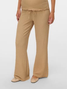 MAMA.LICIOUS Pantaloni Flared Fit -Sesame - 20022071