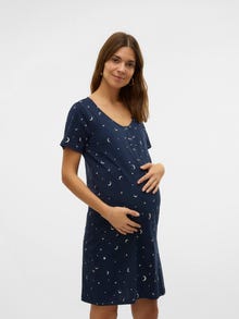 MAMA.LICIOUS Nightie -Navy Blazer - 20022121