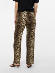 MAMA.LICIOUS Regular Fit High rise Trousers -Black - 20022122