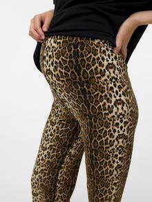 MAMA.LICIOUS Regular fit Korkea vyötärö Housut -Black - 20022122