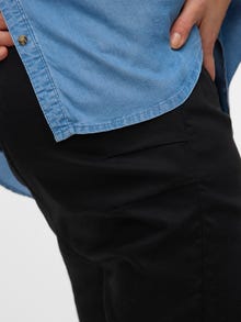 MAMA.LICIOUS Cropped Fit Byxor -Black - 20022145