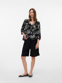 MAMA.LICIOUS Shorts Corte regular Tiro alto -Black - 20022162