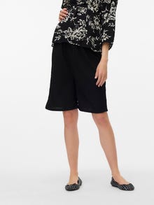 MAMA.LICIOUS Shorts Corte regular Tiro alto -Black - 20022162