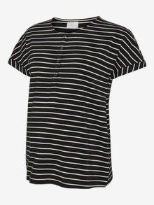 MAMA.LICIOUS Regular fit O-pääntie Topit -Black - 20022202