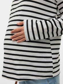 MAMA.LICIOUS Normal passform O-ringning Topp -Snow White - 20022210