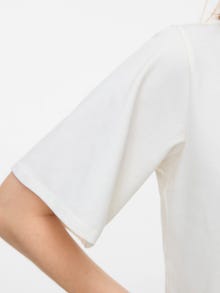 MAMA.LICIOUS Regular fit O-hals Top -Snow White - 20022222