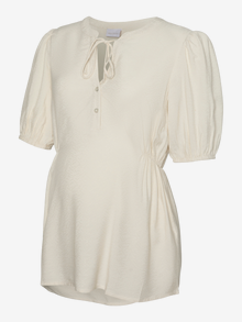 MAMA.LICIOUS Tops Regular Fit Col mao -Birch - 20022260