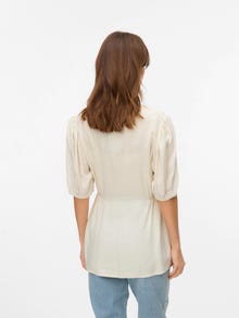 MAMA.LICIOUS Tops Regular Fit Col mao -Birch - 20022260