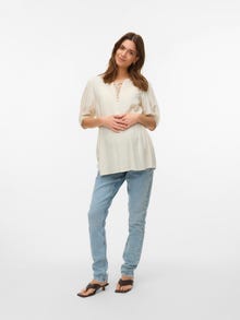 MAMA.LICIOUS Tops Regular Fit Col mao -Birch - 20022260