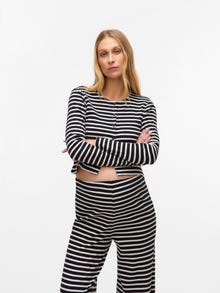 MAMA.LICIOUS Cardigans Col en V -Black - 20022269