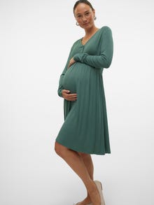 MAMA.LICIOUS MLTRINITY Gravidkjole -Dark Forest - 20022289