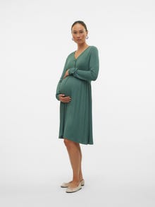 MAMA.LICIOUS MLTRINITY Gravidkjole -Dark Forest - 20022289