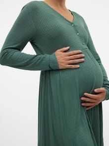 MAMA.LICIOUS MLTRINITY Vestido de Maternidad -Dark Forest - 20022289