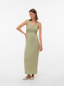 MAMA.LICIOUS MLHARLOW Umstandskleid -Fog Green - 20022359