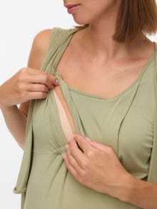 MAMA.LICIOUS MLHARLOW Umstandskleid -Fog Green - 20022359