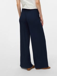 MAMA.LICIOUS Weiter Beinschnitt Hose -Navy Blazer - 20022378