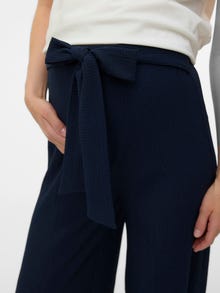 MAMA.LICIOUS Weiter Beinschnitt Hose -Navy Blazer - 20022378