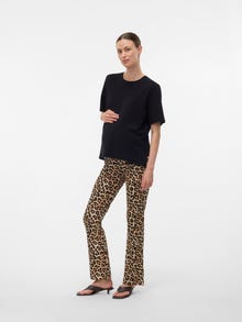 MAMA.LICIOUS Ausgestellt Hose -Oatmeal - 20022420